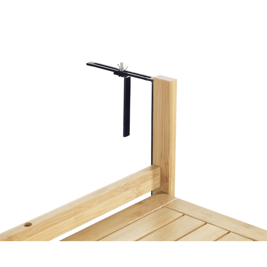 WENKO 69806800 - Tafel WAIKIKI 64x65 cm wit/bruin