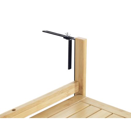 WENKO 69806800 - Tafel WAIKIKI 64x65 cm wit/bruin