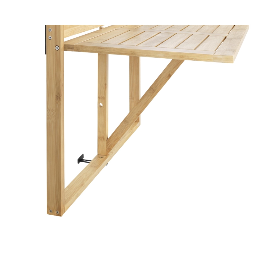 WENKO 69806800 - Tafel WAIKIKI 64x65 cm wit/bruin