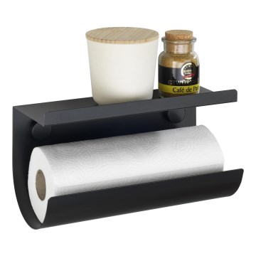 WENKO 71144800 - JET rolhouder 30x15 cm, zwart