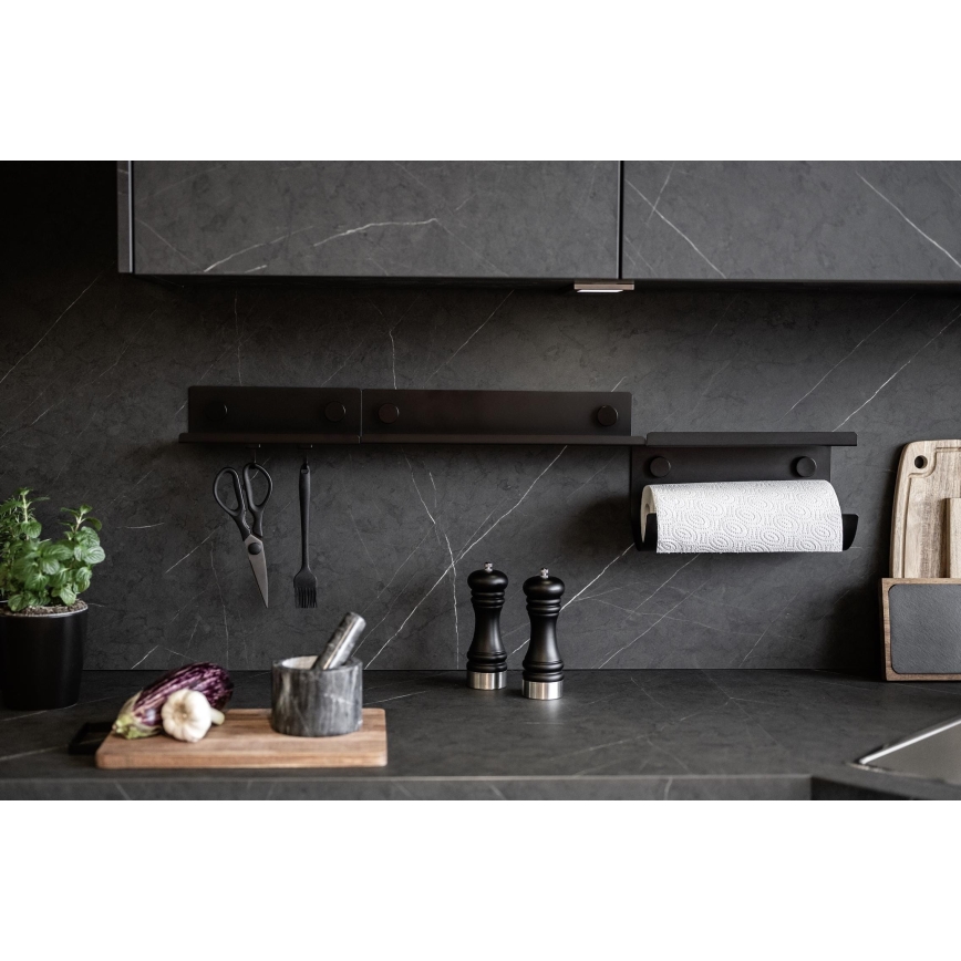 WENKO 71147800 - Plank JET 25x7,5 cm zwart