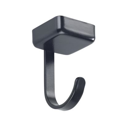 WENKO 71149800 - Haakjes JET 2,2x3,9 cm zwart/zilver