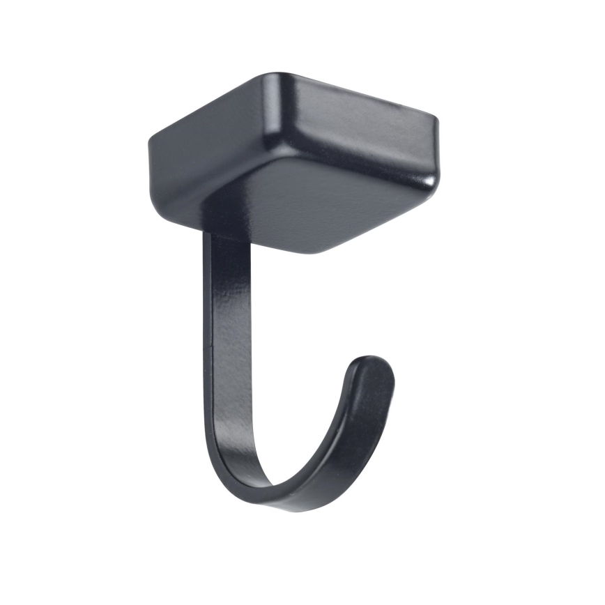 WENKO 71149800 - Haakjes JET 2,2x3,9 cm zwart/zilver