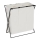 WENKO 71298800 - Wasmand TRIO 69x76 cm crème/zwart