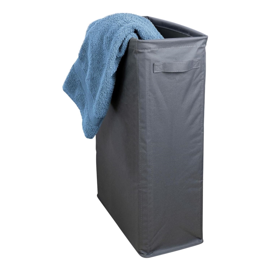 WENKO 71299800 - Wasmand SLIM 20x60 cm antraciet