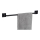 WENKO 71445800 - Handdoekstang VACUUM-LOC QUADRO ED 60,5x6 cm zwart