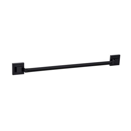 WENKO 71445800 - Handdoekstang VACUUM-LOC QUADRO ED 60,5x6 cm zwart