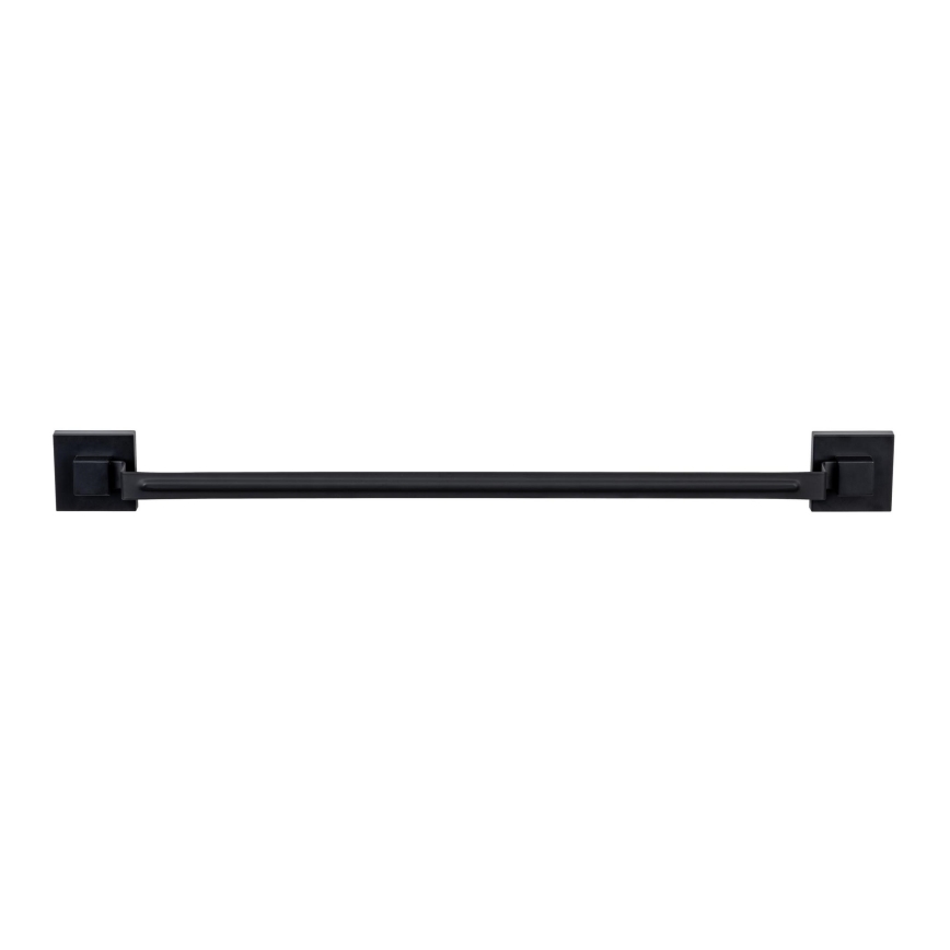 WENKO 71445800 - Handdoekstang VACUUM-LOC QUADRO ED 60,5x6 cm zwart