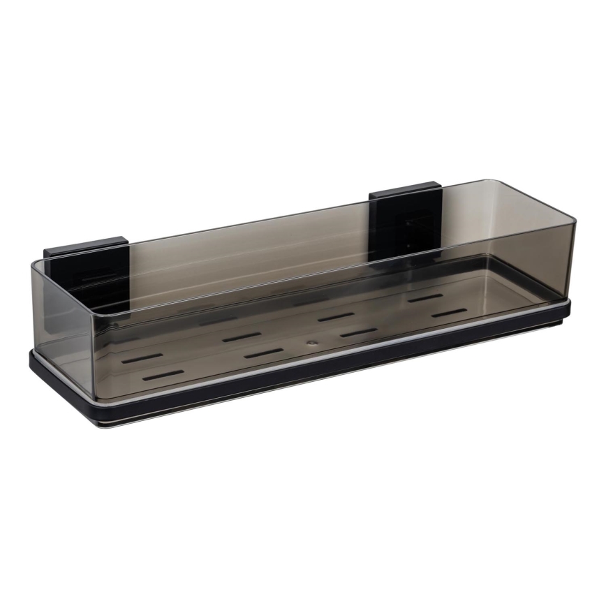 WENKO 71446800 - Plank VACUUM-LOC QUADRO ED 38,5x14,5 cm zwart