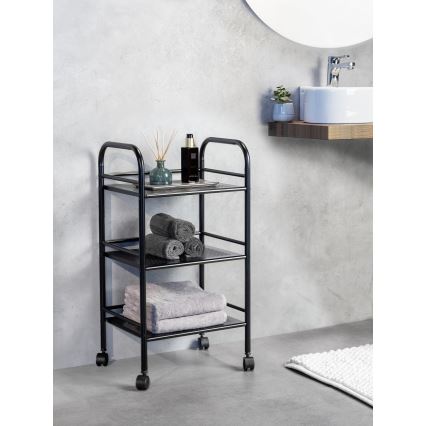 WENKO 71560800 - Transportkar 41x75 cm zwart
