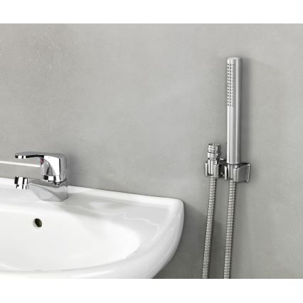 WENKO 81340100 - Douche DUO 170 x 2,7 cm glanzend chroom/zilver/grijs