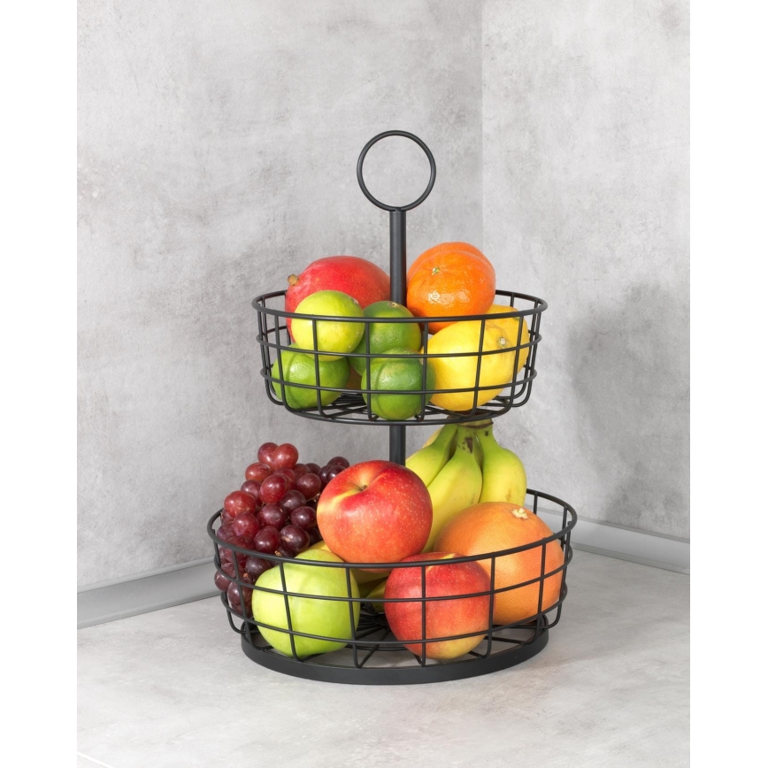 WENKO 88740800 - LOFT-mand 28 x 39 cm, zwart