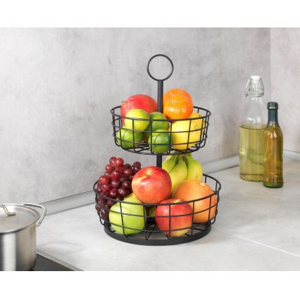 WENKO 88740800 - LOFT-mand 28 x 39 cm, zwart