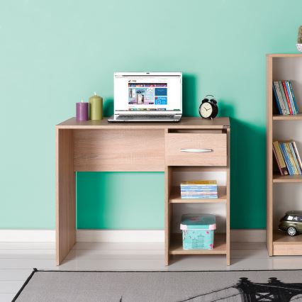 werk tafel 75x90 cm bruin