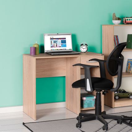 werk tafel 75x90 cm bruin