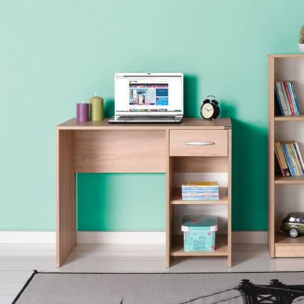 werk tafel 75x90 cm bruin