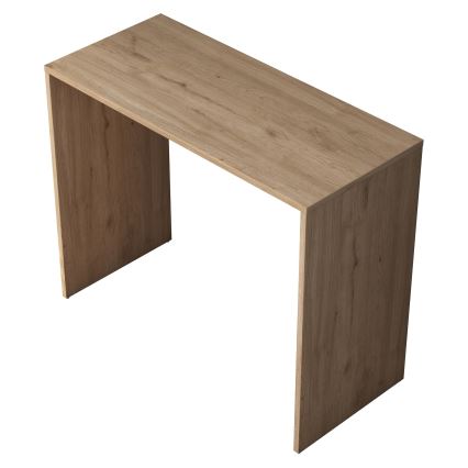 werk tafel RANI 90x73 cm bruin