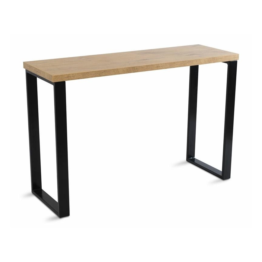 Werktafel BLAT 120x40 cm zwart/bruin