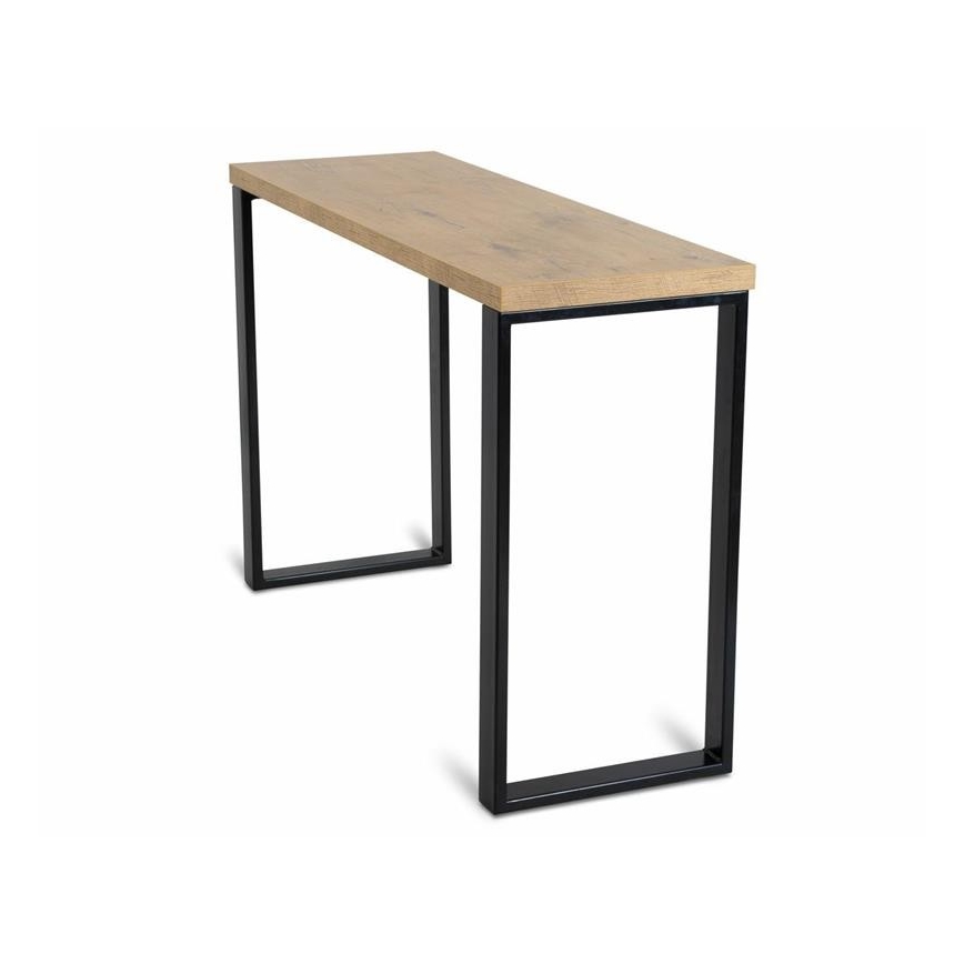 Werktafel BLAT 120x40 cm zwart/bruin