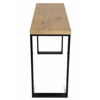 Werktafel BLAT 120x40 cm zwart/bruin