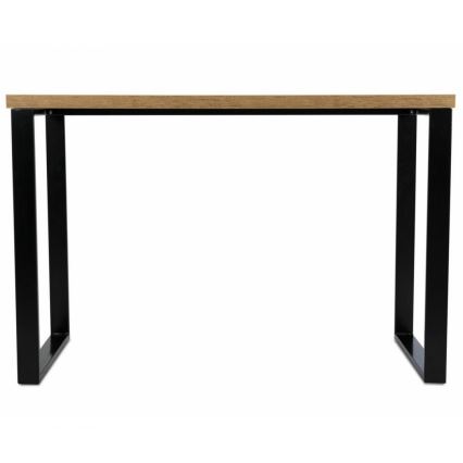 Werktafel BLAT 120x60 cm zwart/bruin