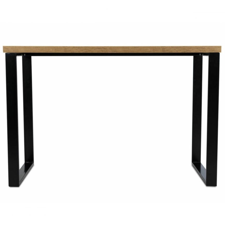 Werktafel BLAT 140x60 cm zwart/bruin