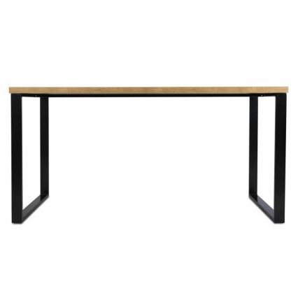 Werktafel BLAT 140x60 cm zwart/bruin