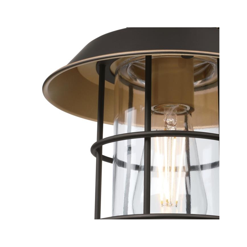 Westinghouse 6121640 - LED buitenwandlamp IRON HILL 1xE27/60W/230V IP44