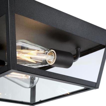Westinghouse 61219 - Plafondlamp voor buiten PETERSON 2xE27/40W/230V IP44