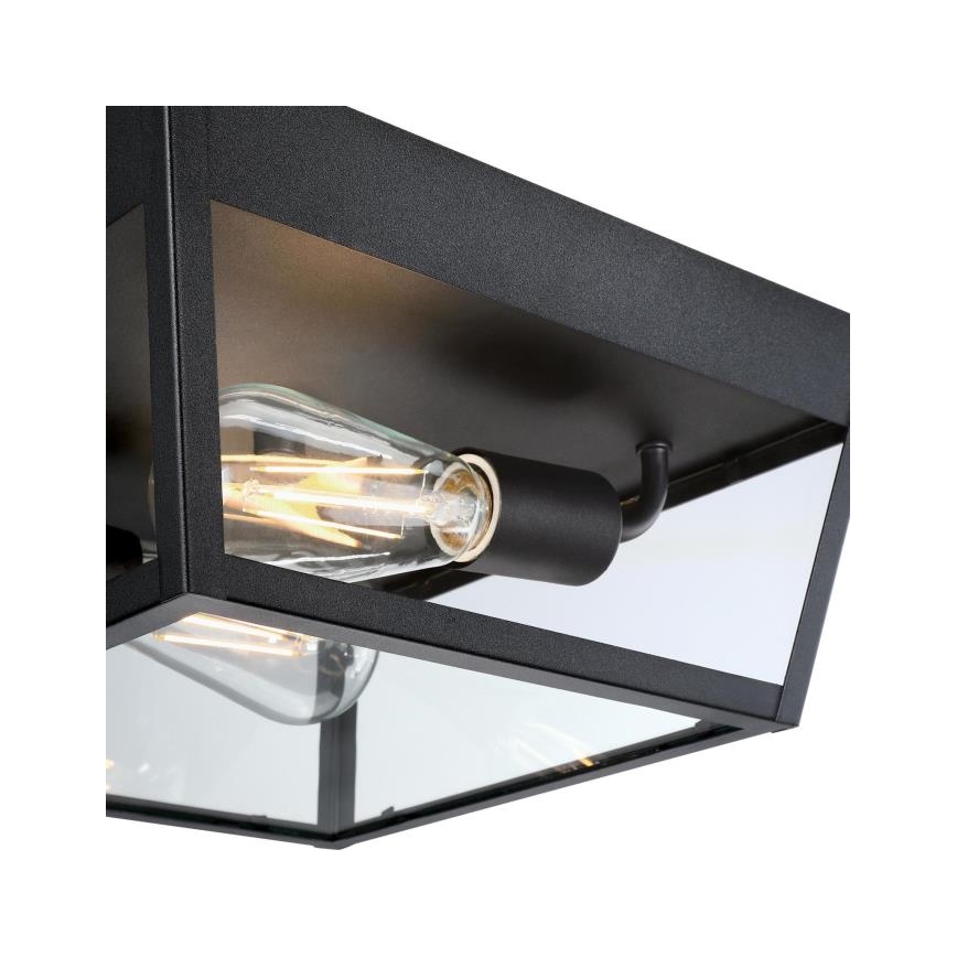 Westinghouse 61219 - Plafondlamp voor buiten PETERSON 2xE27/40W/230V IP44