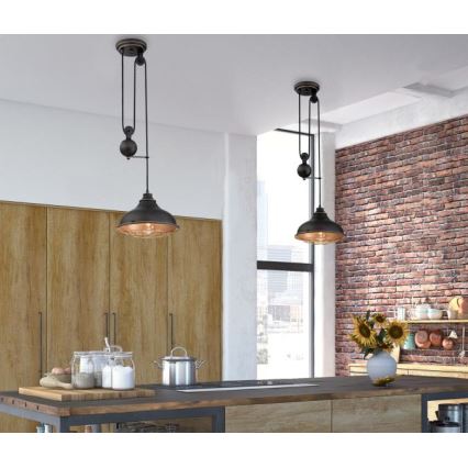 Westinghouse 61249 - Hanglamp aan een koord CHAVES 1xE27/60W/230V