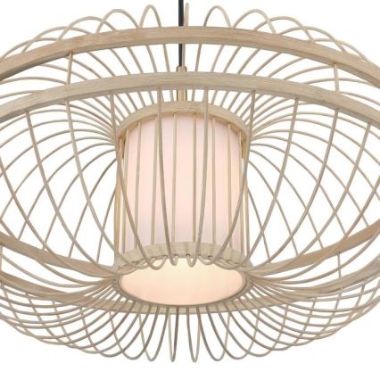 Westinghouse 61255 - Hanglamp aan een koord TULCEA 1xE27/60W/230V bamboe
