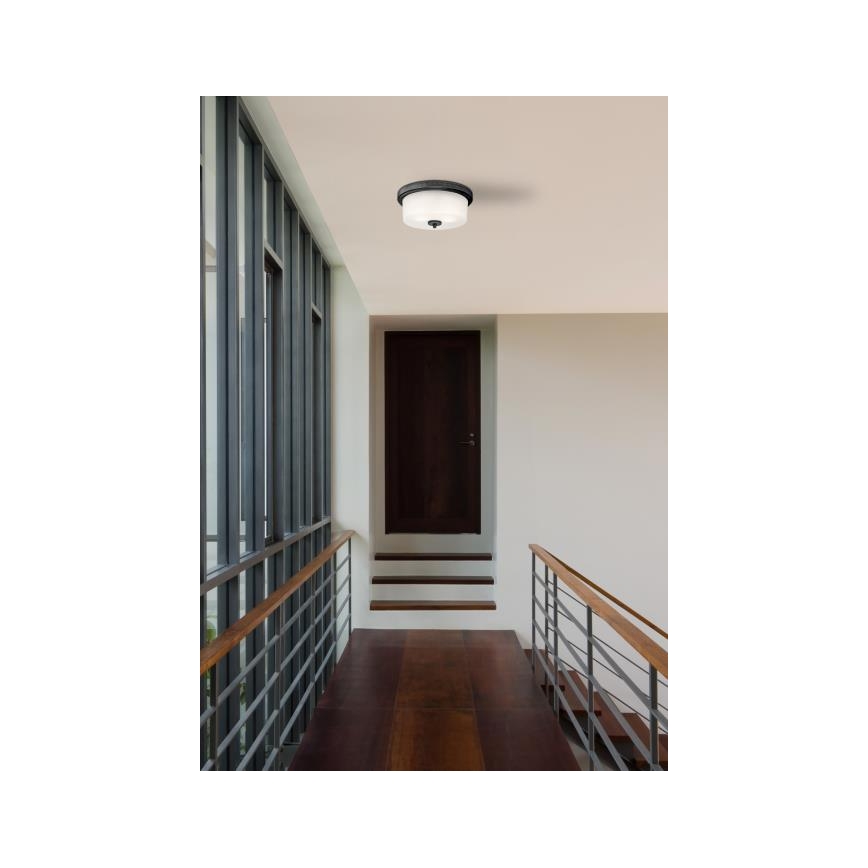 Westinghouse 6325140 - Plafondlamp CEDRIC 2xE27/40W/230V diam. 33 cm