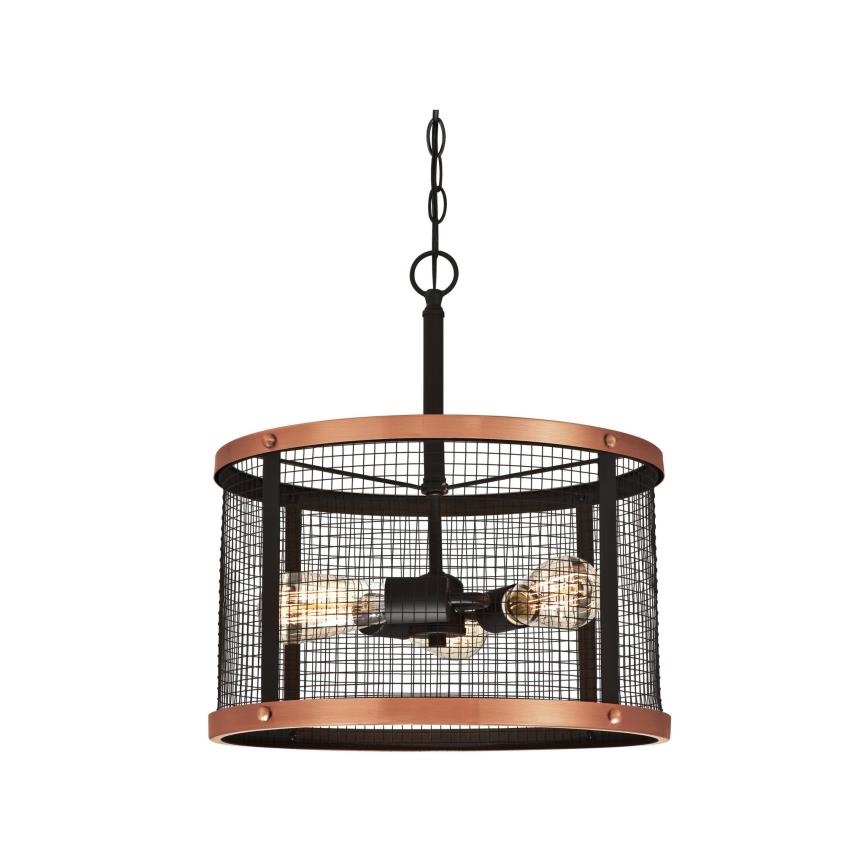 Westinghouse 63327 - Kroonluchter met ketting EMELIE 3xE27/60W/230V Ø 42 cm