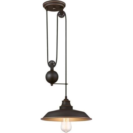 Westinghouse 6363240 - LED-hanglamp met kabel IRON HILL 1xE27/60W/230V Ø 31 cm