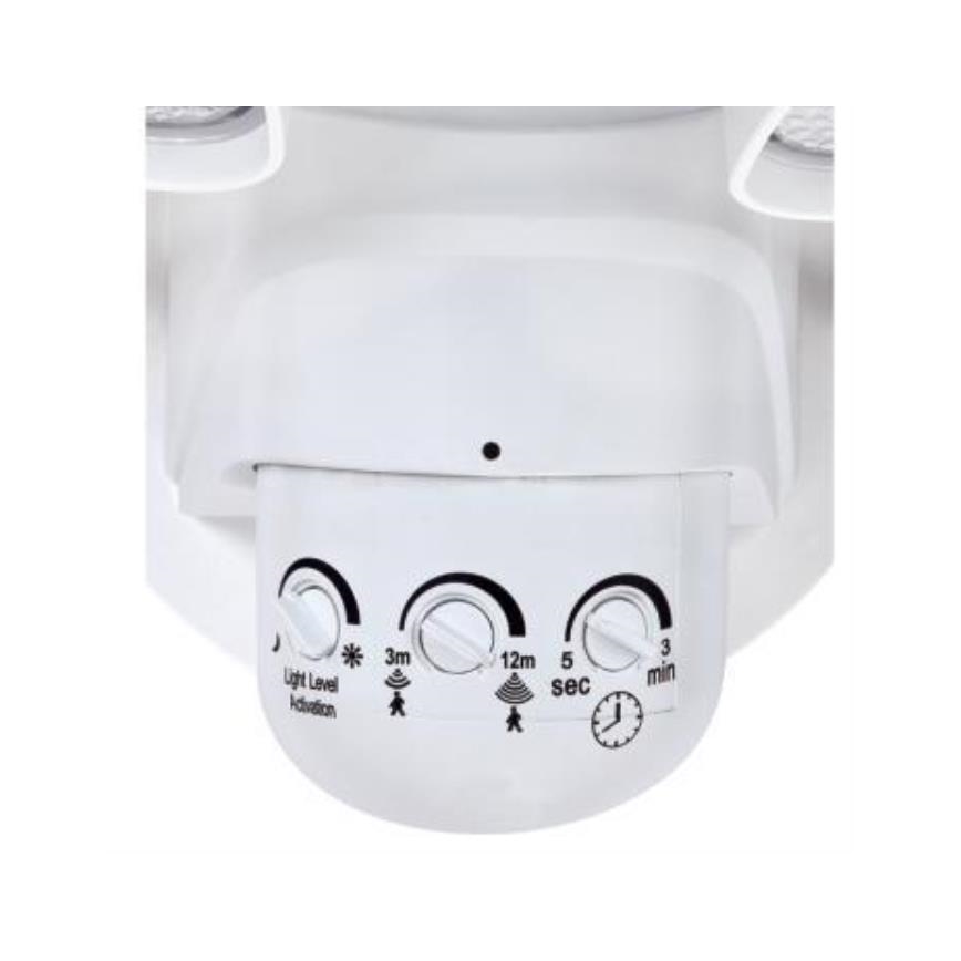 Westinghouse 63642 - LED Buitenschijnwerper met sensor 2xLED/8,75W/230V IP44