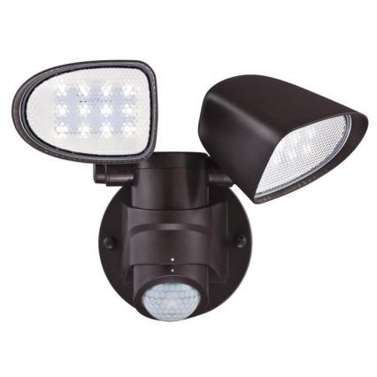 Westinghouse 63643 - LED Buitenschijnwerper met sensor 2xLED/8,75W/230V IP44