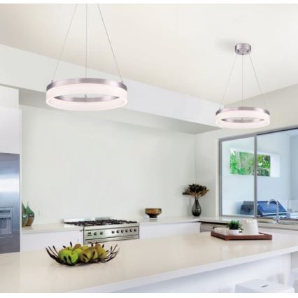 Westinghouse 65755 - LED dimbare hanglamp aan kabel LUCY LED/25W/230V