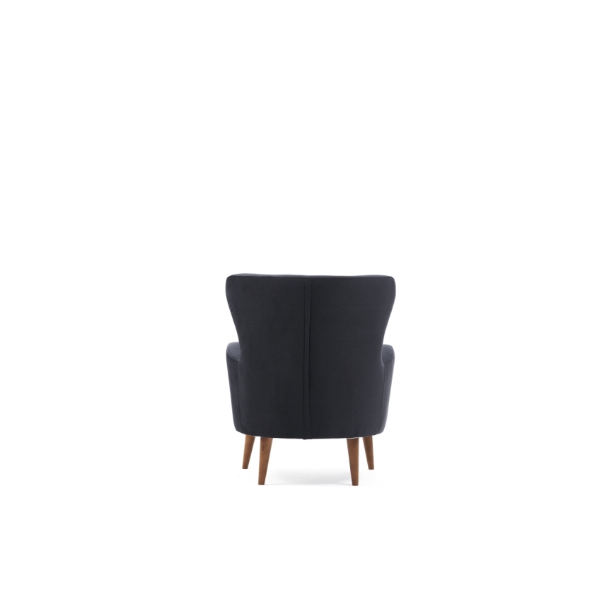 Wingback-fauteuil NEKO antraciet