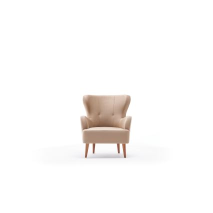 Wingbackfauteuil NEKO crème