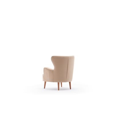 Wingbackfauteuil NEKO crème