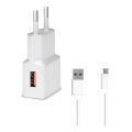 Winner Group- Adapter voor snel opladen 1xUSB-A PD 18W + USB-kabel USB-C / USB-A 1m