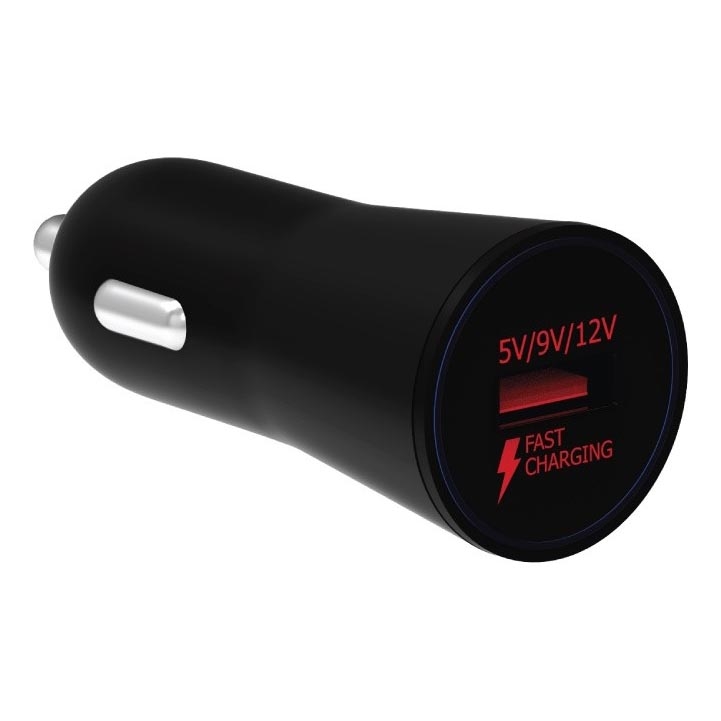 Winner Group - Autolader 1xUSB-A Power Delivery 18W zwart