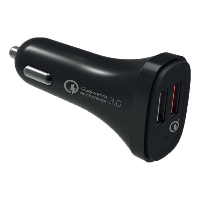 Winner Group - Autolader 2xUSB-A Power Delivery 30W zwart
