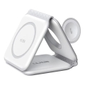Winner Group - Draadloze opvouwbare 3-in-1 oplader MAXFLEX 22,5W wit