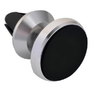 Winner Group - Magnetische telefoonhouder voor in de auto, zilver