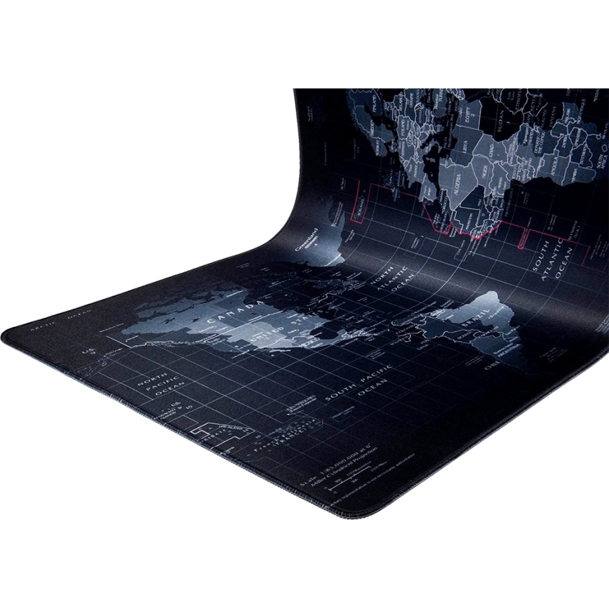 Winner Group - Mat voor toetsenbord en muis 30x75 cm wereld