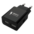 Winner Group - Oplaadadapter 2xUSB-A 12W zwart