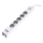 Winner Group - Overspanningsbeveiliging 5Z + 2xUSB-A + 1xUSB-C wit