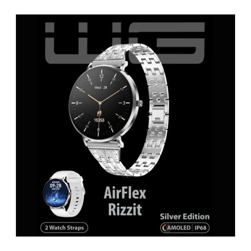 Winner Group - Smart horloge AirFlex3 Rizz It 200 mAh IP68 zilver
